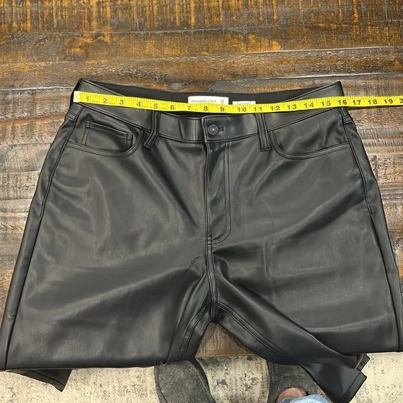 Abercrombie & Fitch Black Straight Leg Jeans - Picture 9 of 12